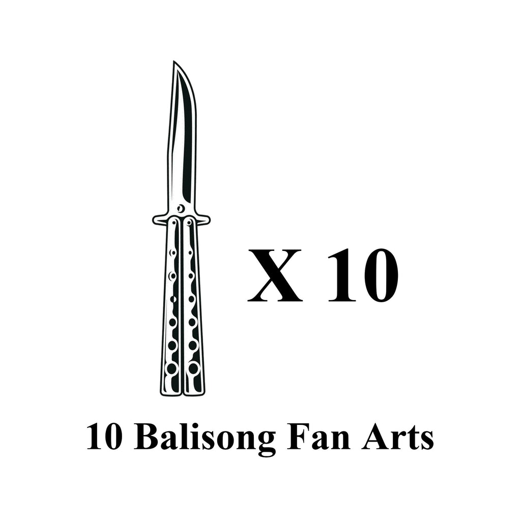Anime Balisong Fan Arts Mystery Prize Pack