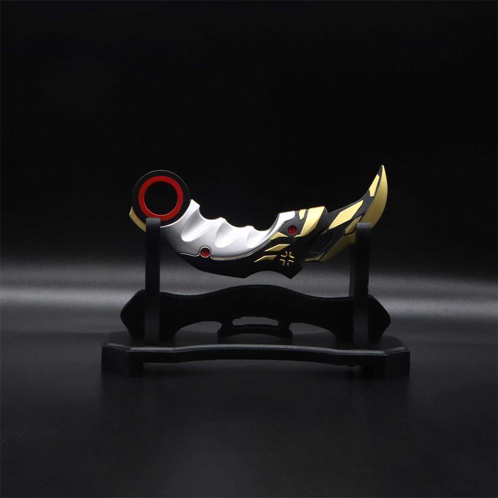 Metal Champion Karambit Blunt Blade Trainer Cosplay Prop Collectibles
