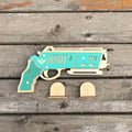 Hunting Eagle 3D Wooden Rubber Band Gun Model Kit
