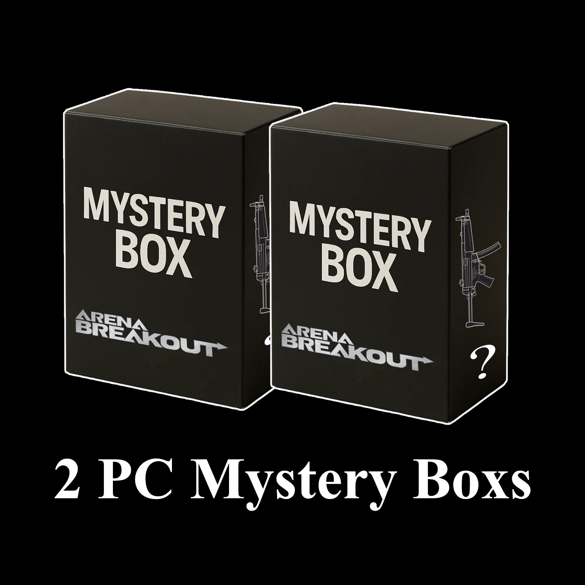 Arena Breakout Mystery Box Metal Tiny Gun Miniature