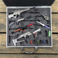 Re4 Weapon Case Leon S Kennedy Metal Mini Weapon Suitcase 11 in 1