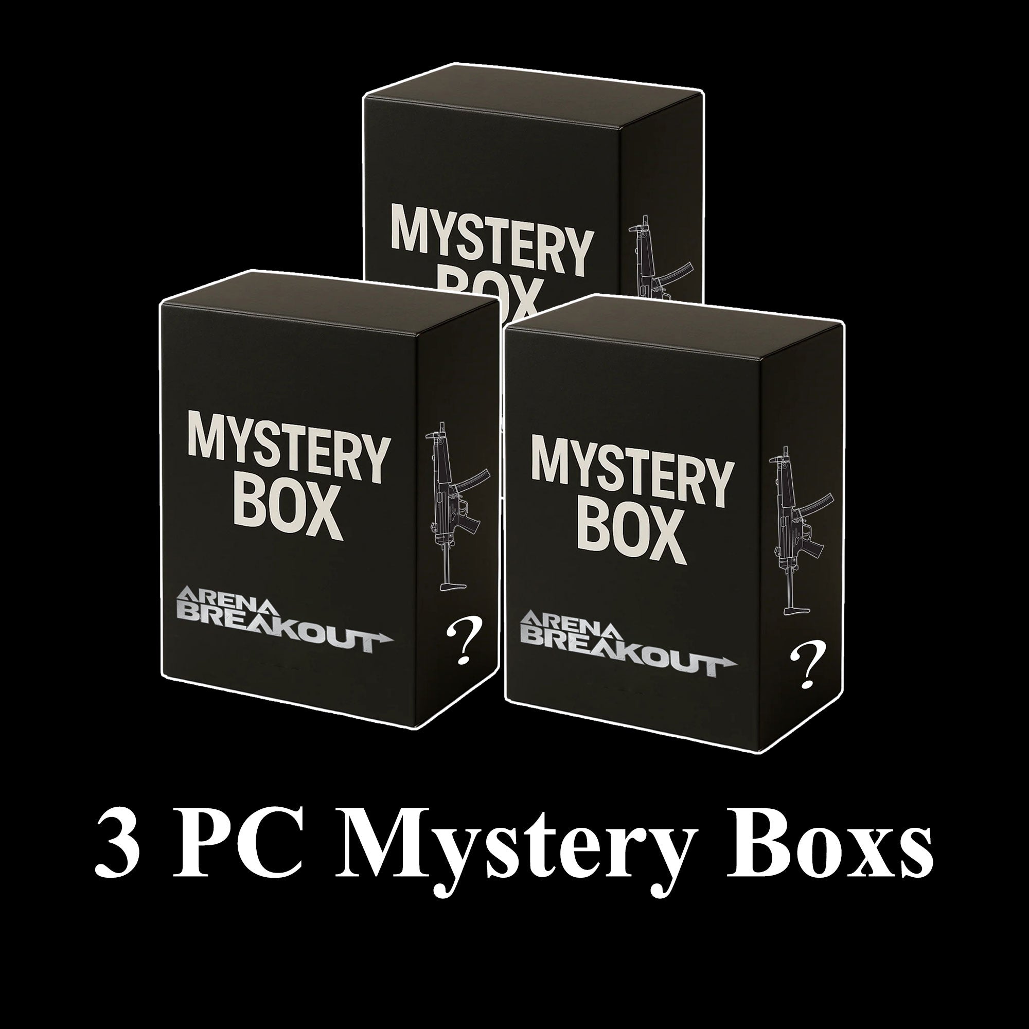 Arena Breakout Mystery Box Metal Tiny Gun Miniature