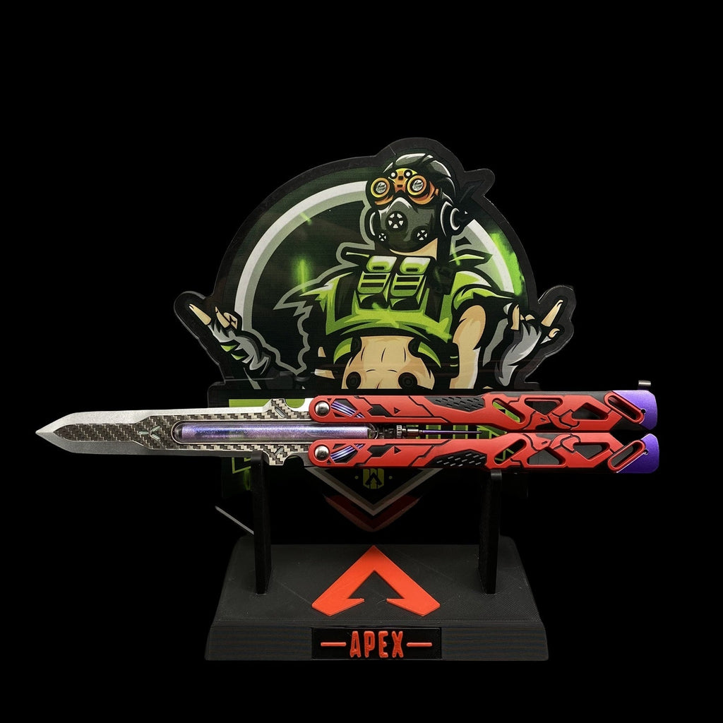 Octane Heirloom 3D Printed Stand With Acrylic Plate
