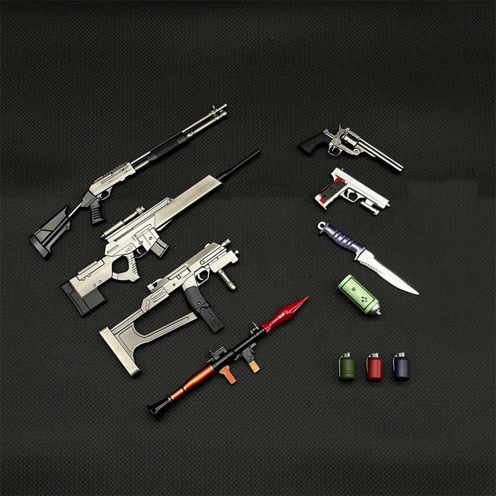 Re4 Weapon Case Leon S Kennedy Metal Mini Weapon Suitcase 11 in 1