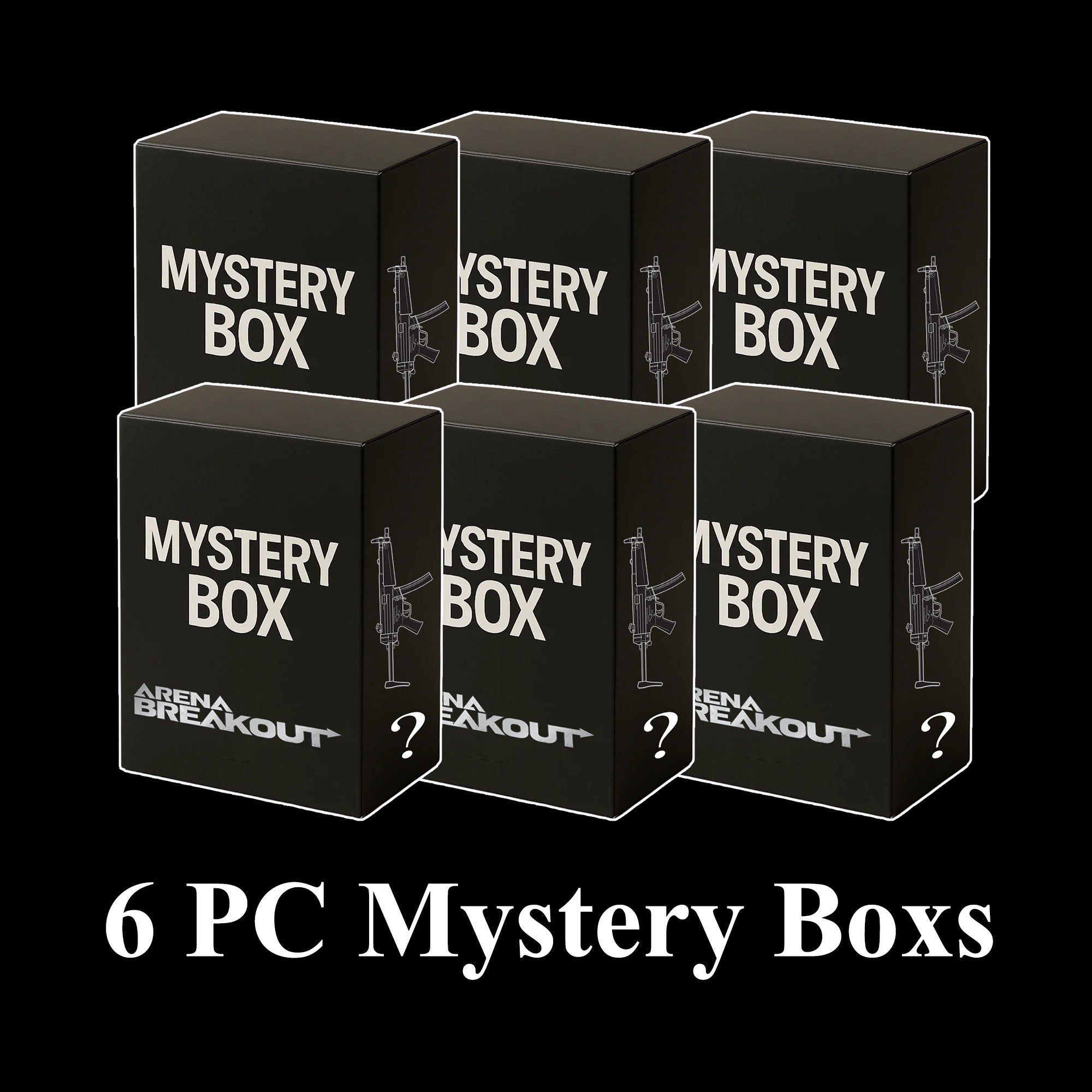Arena Breakout Mystery Box Metal Tiny Gun Miniature