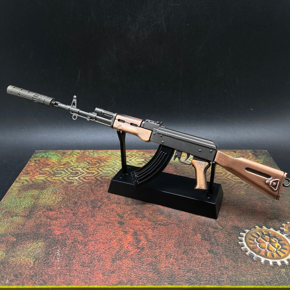 Mini Réplique Métal AK-47 – 17 cm