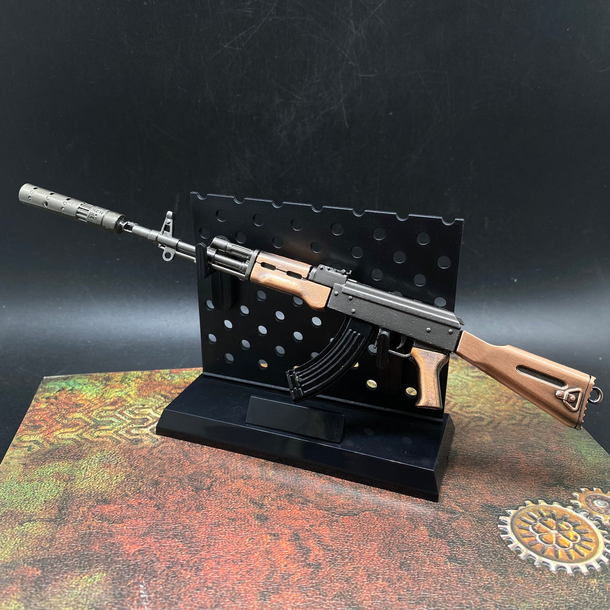 Mini Réplique Métal AK-47 – 17 cm