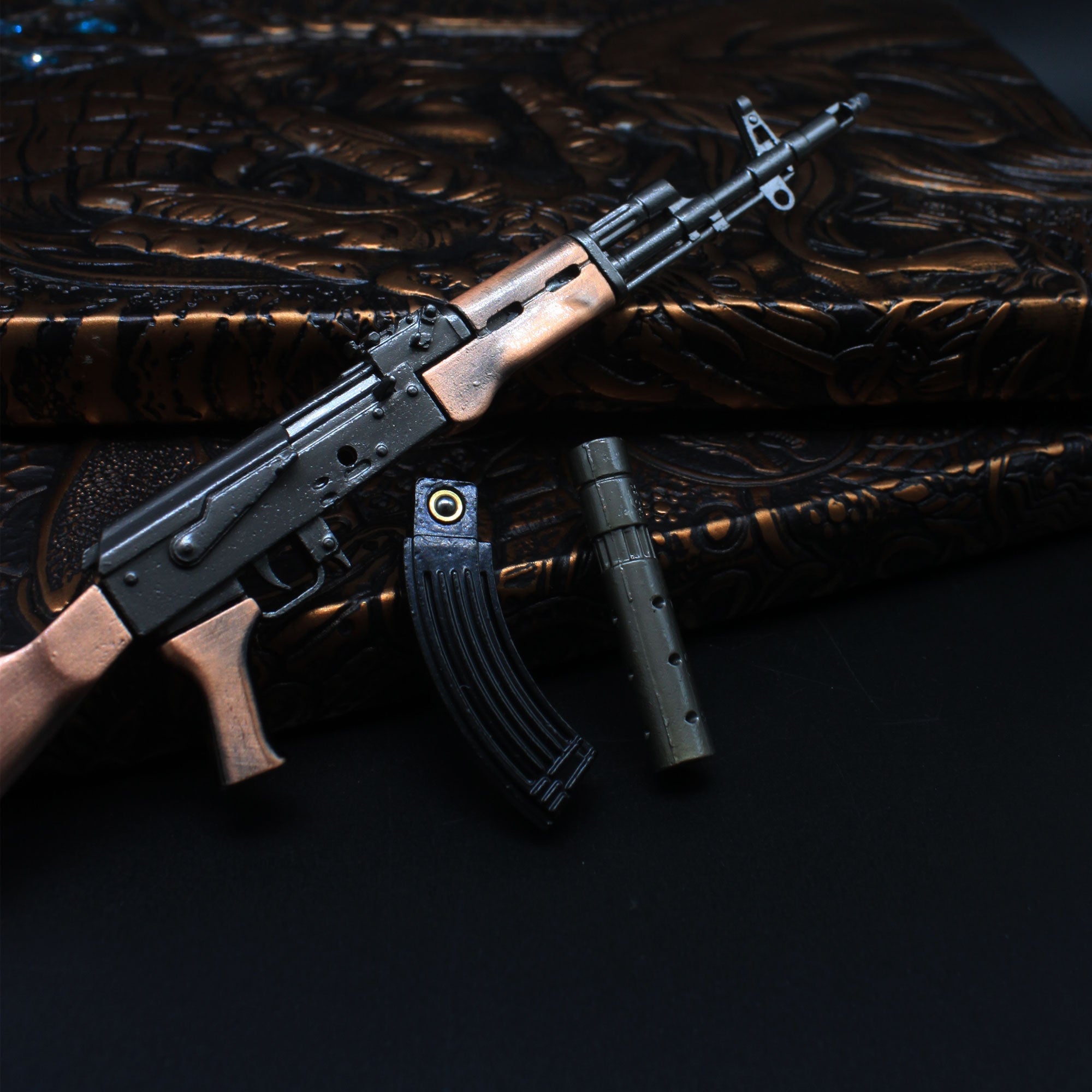 AK47 Metal Miniature 17CM/6.7"