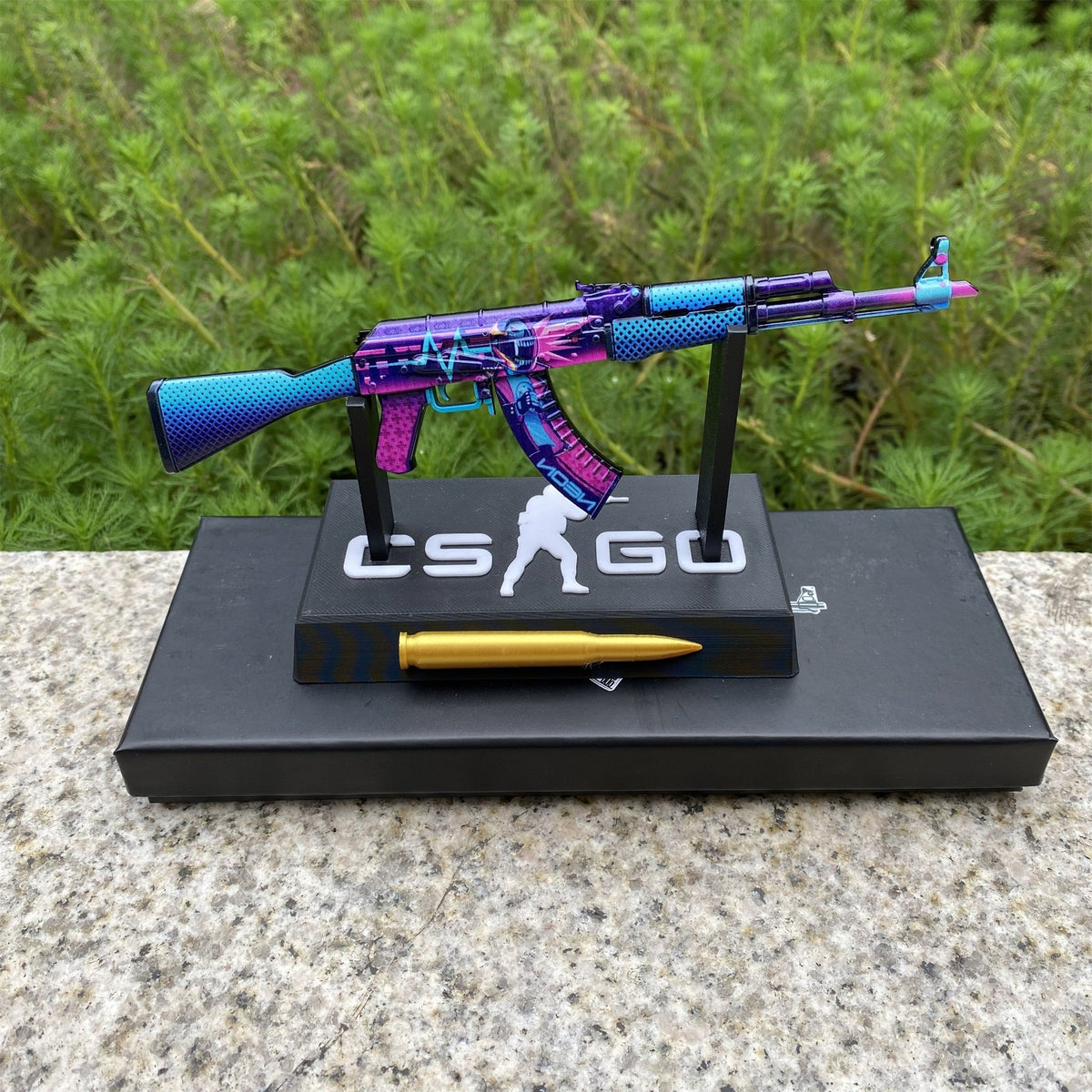 Mini Réplique Métal AK-47 Neon Rider