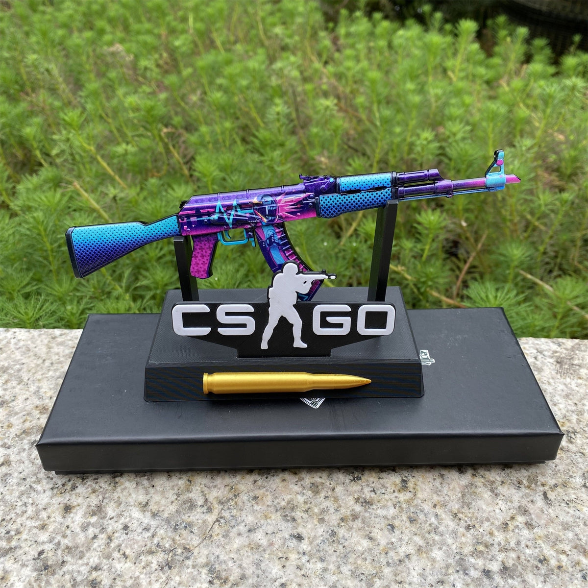 Mini Réplique Métal AK-47 Neon Rider