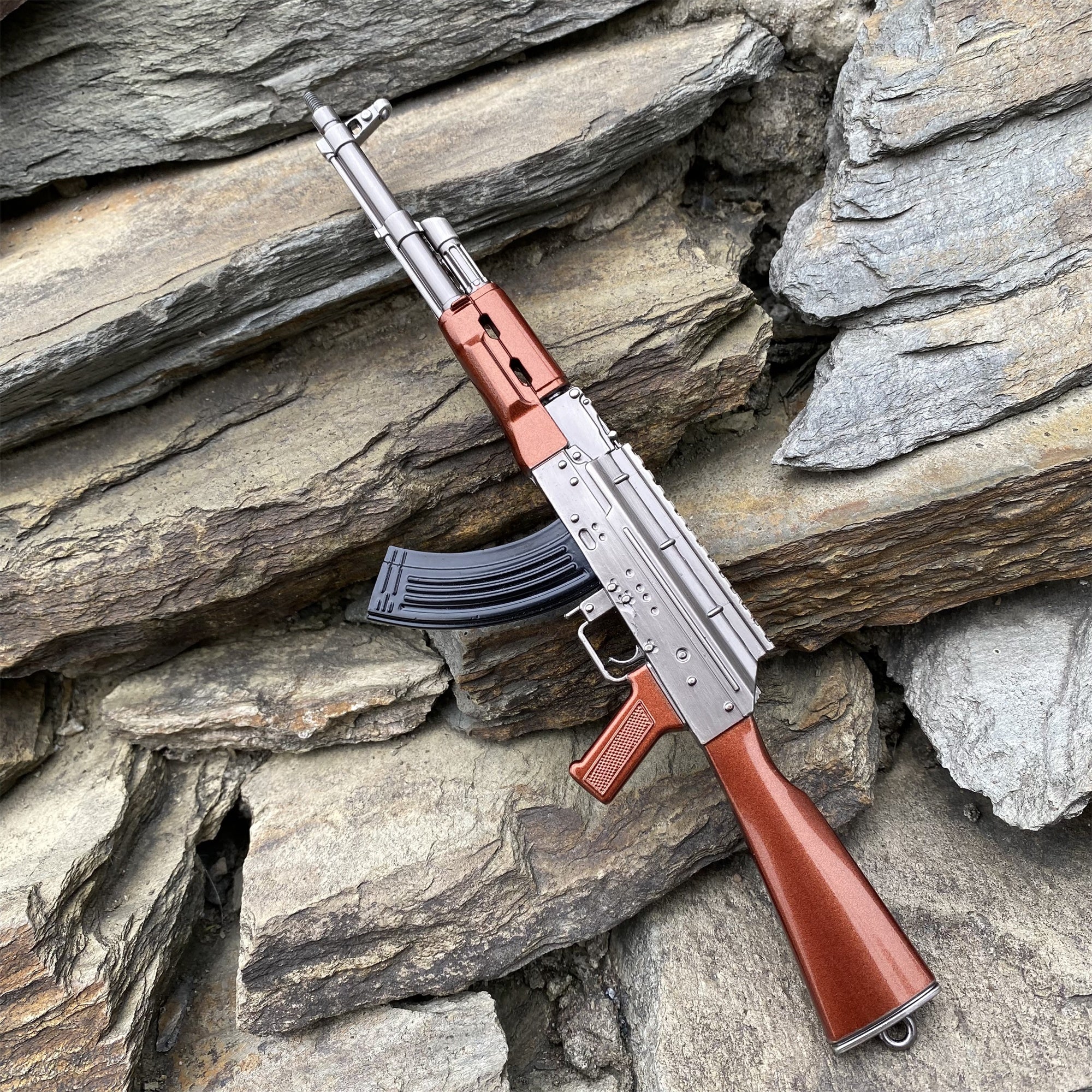 AK47 Miniature Metal AKM Gun17CM/6.7"