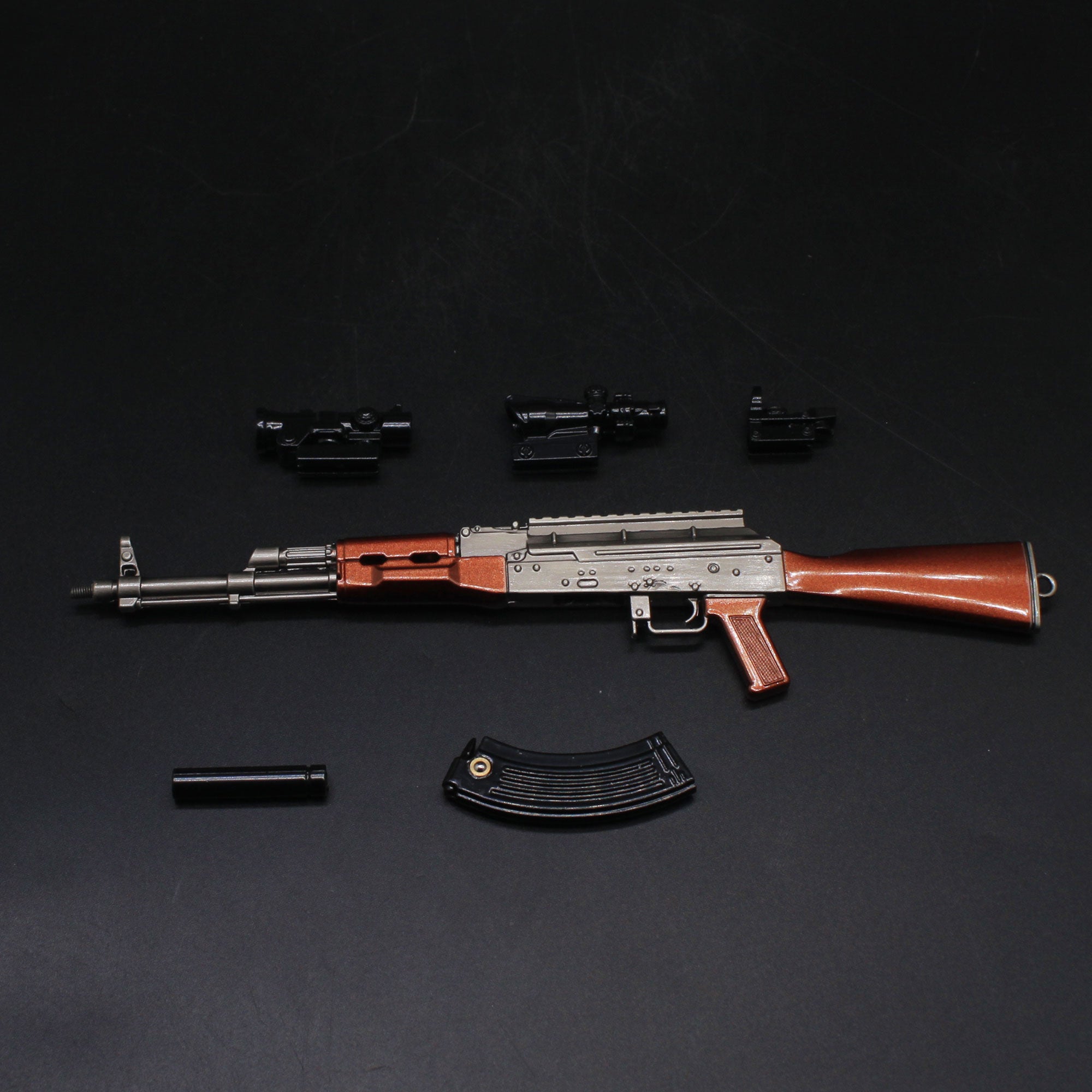 AK47 Miniature Metal AKM Gun17CM/6.7"
