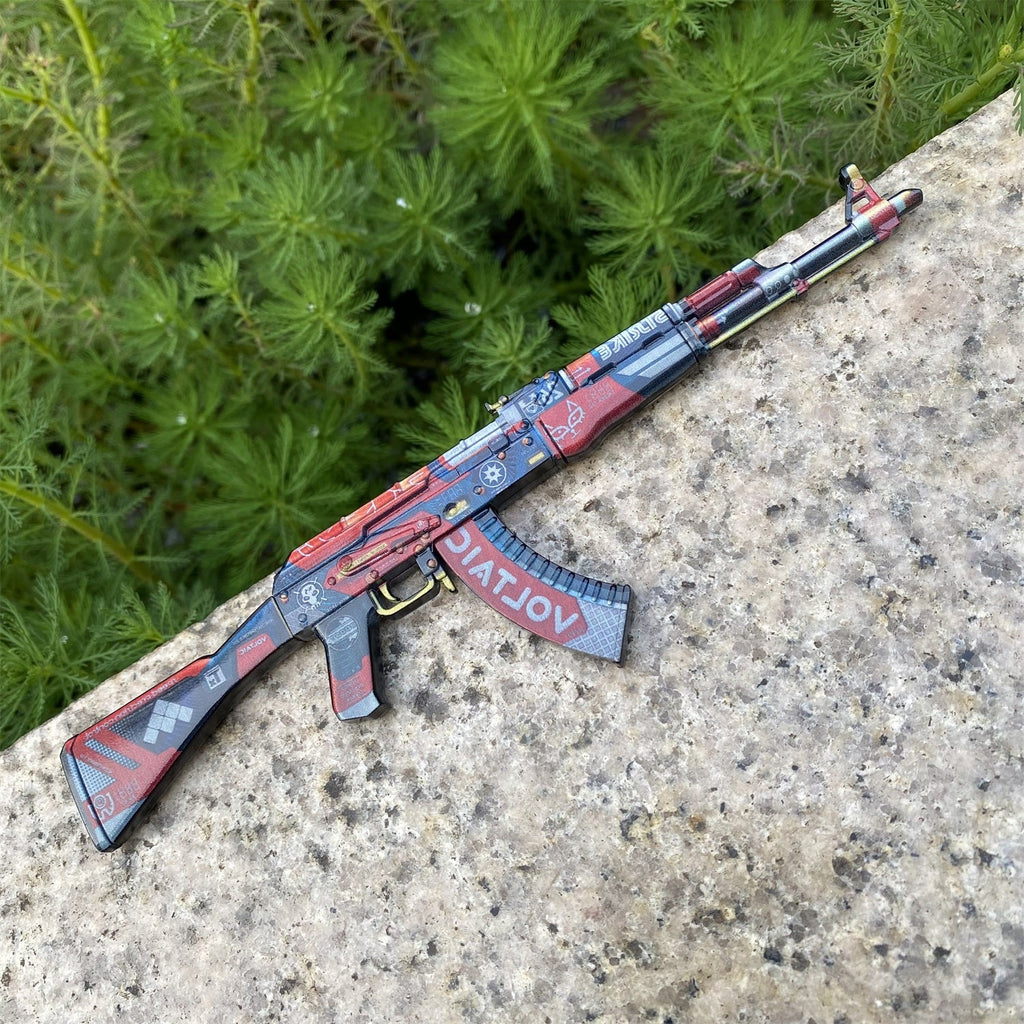 New CSGO Bloodsport AK47 Metal Miniature Tiny Gun