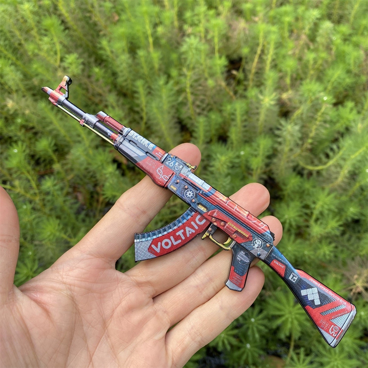 New CSGO Bloodsport AK47 Metal Miniature Tiny Gun