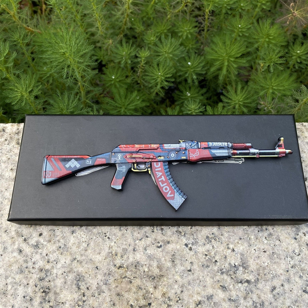 New CSGO Bloodsport AK47 Metal Miniature Tiny Gun