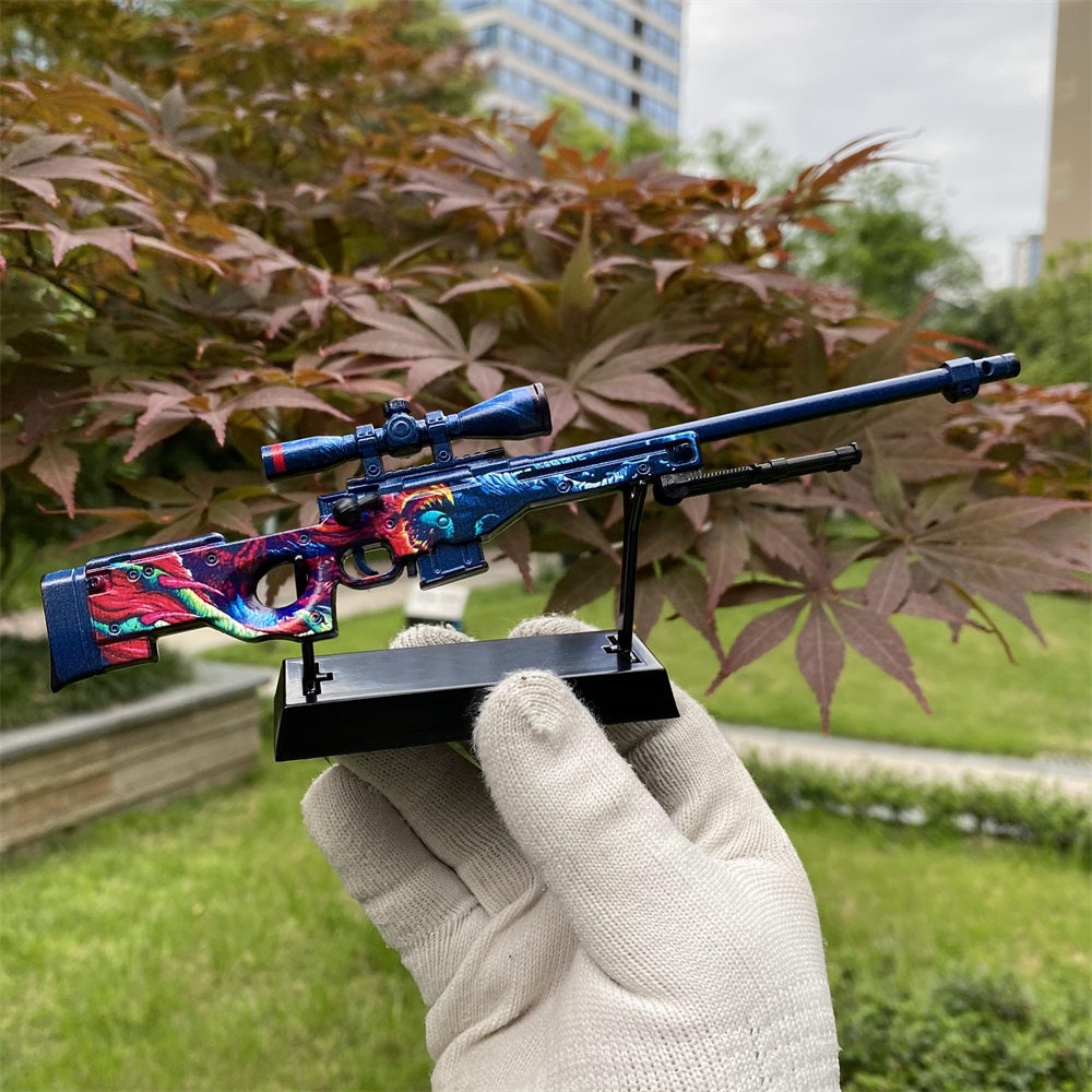 Mini Répliques Métal AWP – Lore, Gungnir, Crakow, Neo-Noir, Medusa & Worm God (CS2)