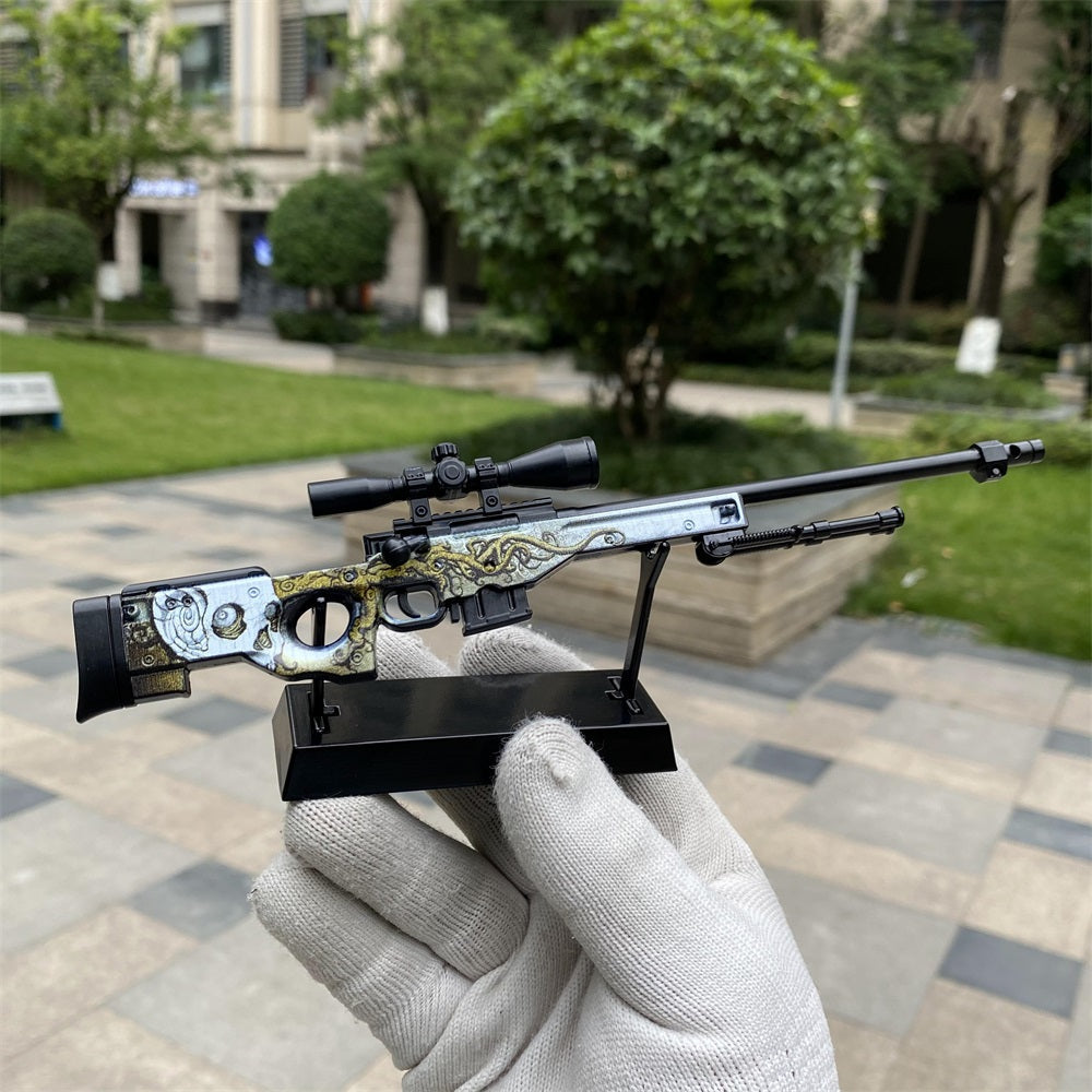 Mini Répliques Métal AWP – Lore, Gungnir, Crakow, Neo-Noir, Medusa & Worm God (CS2)