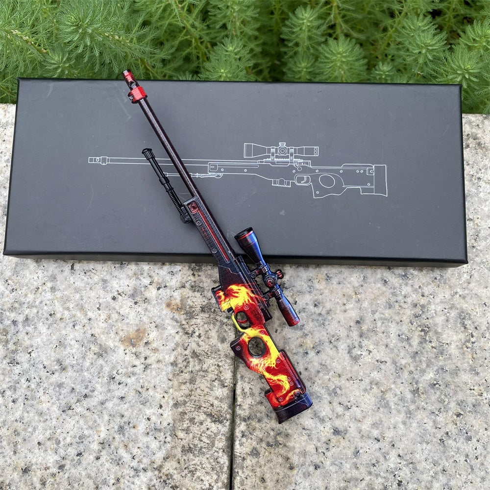 Mini Répliques Métal AWP – Lore, Gungnir, Crakow, Neo-Noir, Medusa & Worm God (CS2)