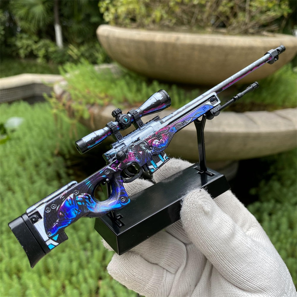 Mini Répliques Métal AWP – Lore, Gungnir, Crakow, Neo-Noir, Medusa & Worm God (CS2)