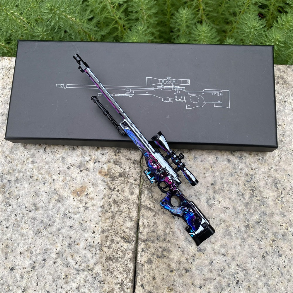 Mini Répliques Métal AWP – Lore, Gungnir, Crakow, Neo-Noir, Medusa & Worm God (CS2)