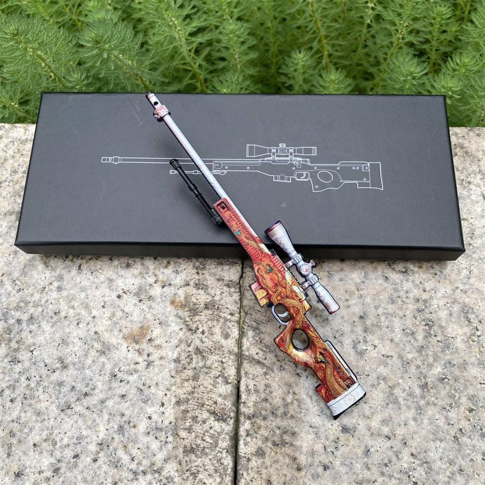Mini Répliques Métal AWP – Lore, Gungnir, Crakow, Neo-Noir, Medusa & Worm God (CS2)