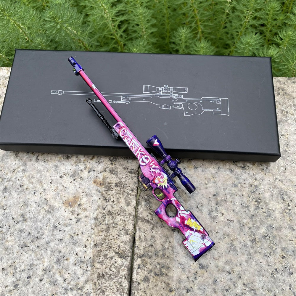 Mini Répliques Métal AWP – Lore, Gungnir, Crakow, Neo-Noir, Medusa & Worm God (CS2)