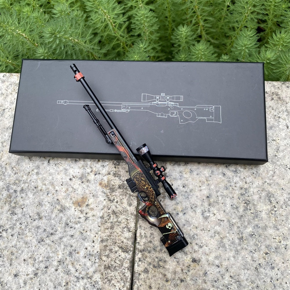 Mini Répliques Métal AWP – Lore, Gungnir, Crakow, Neo-Noir, Medusa & Worm God (CS2)