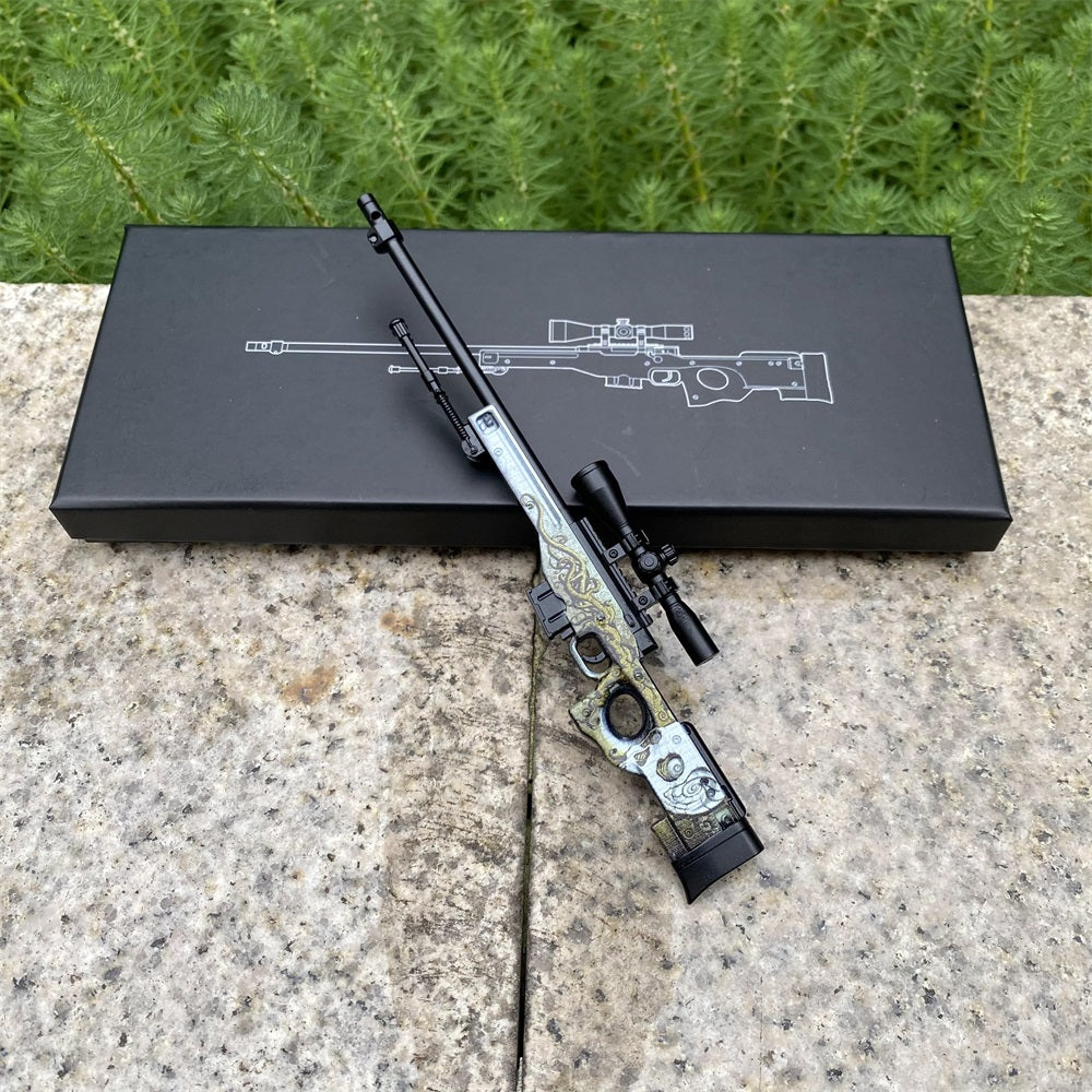 Mini Répliques Métal AWP – Lore, Gungnir, Crakow, Neo-Noir, Medusa & Worm God (CS2)
