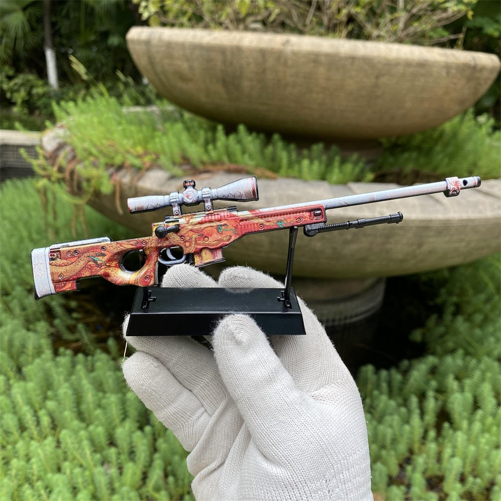 Mini Répliques Métal AWP – Lore, Gungnir, Crakow, Neo-Noir, Medusa & Worm God (CS2)