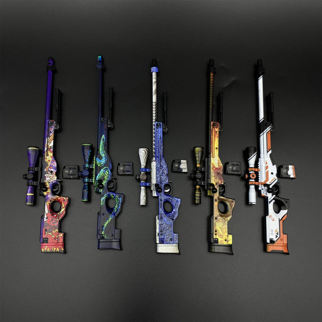 CSGO Hot Skin AWP Miniature Printstream Oni Taiji Asiimov Lore Gungnir Atheris Tiny Gun
