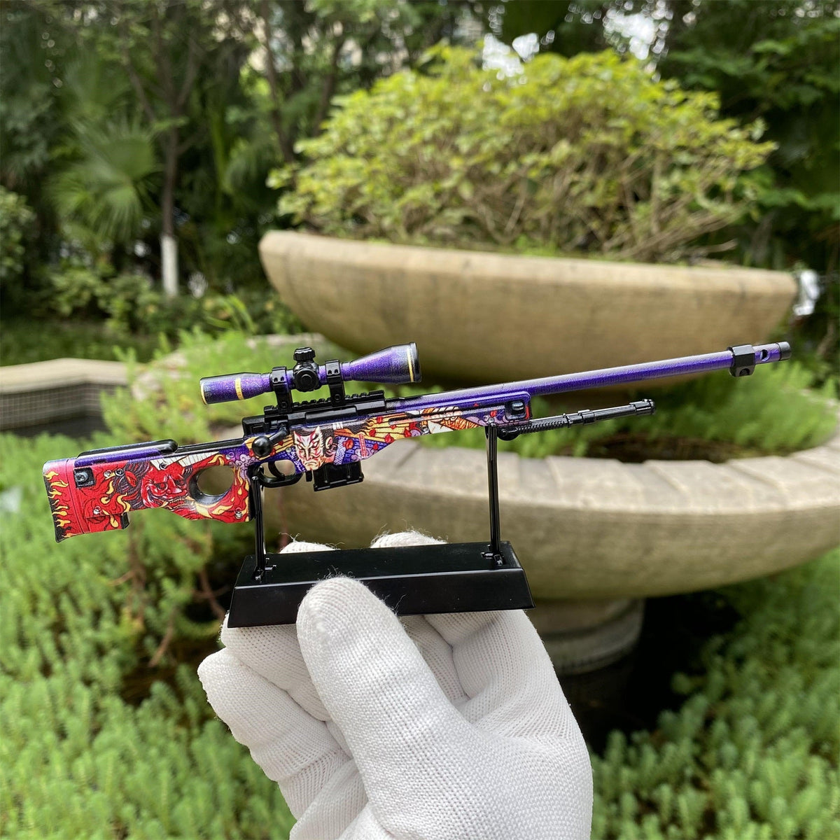 Mini Répliques Métal AWP – Lore, Gungnir, Crakow, Neo-Noir, Medusa & Worm God (CS2)