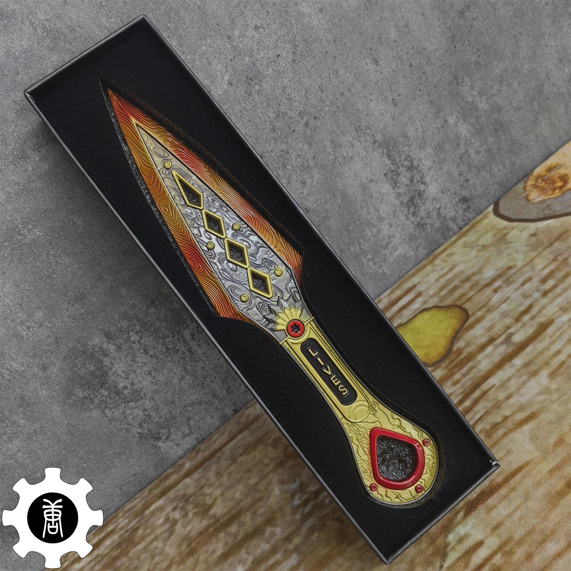 Wraith Heirloom Recolor Hope's Dawn Wraith Kunai Top Rank Metal Replica
