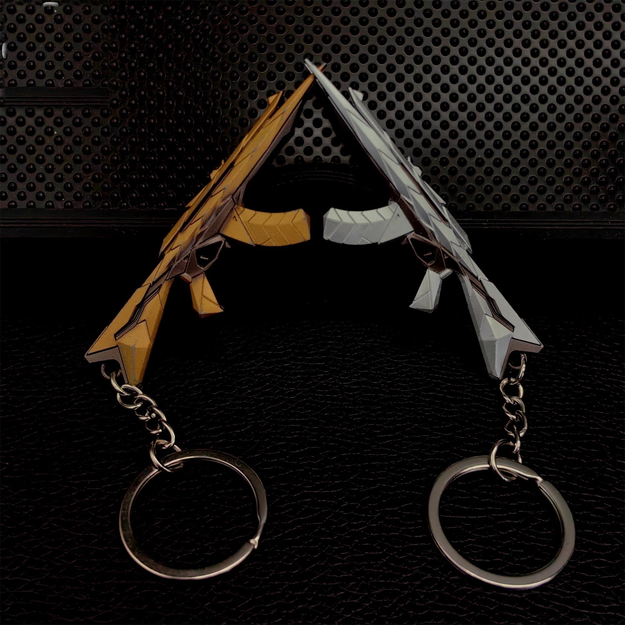 Metal Araxys Vandal Gun Tiny Keychain Pendant