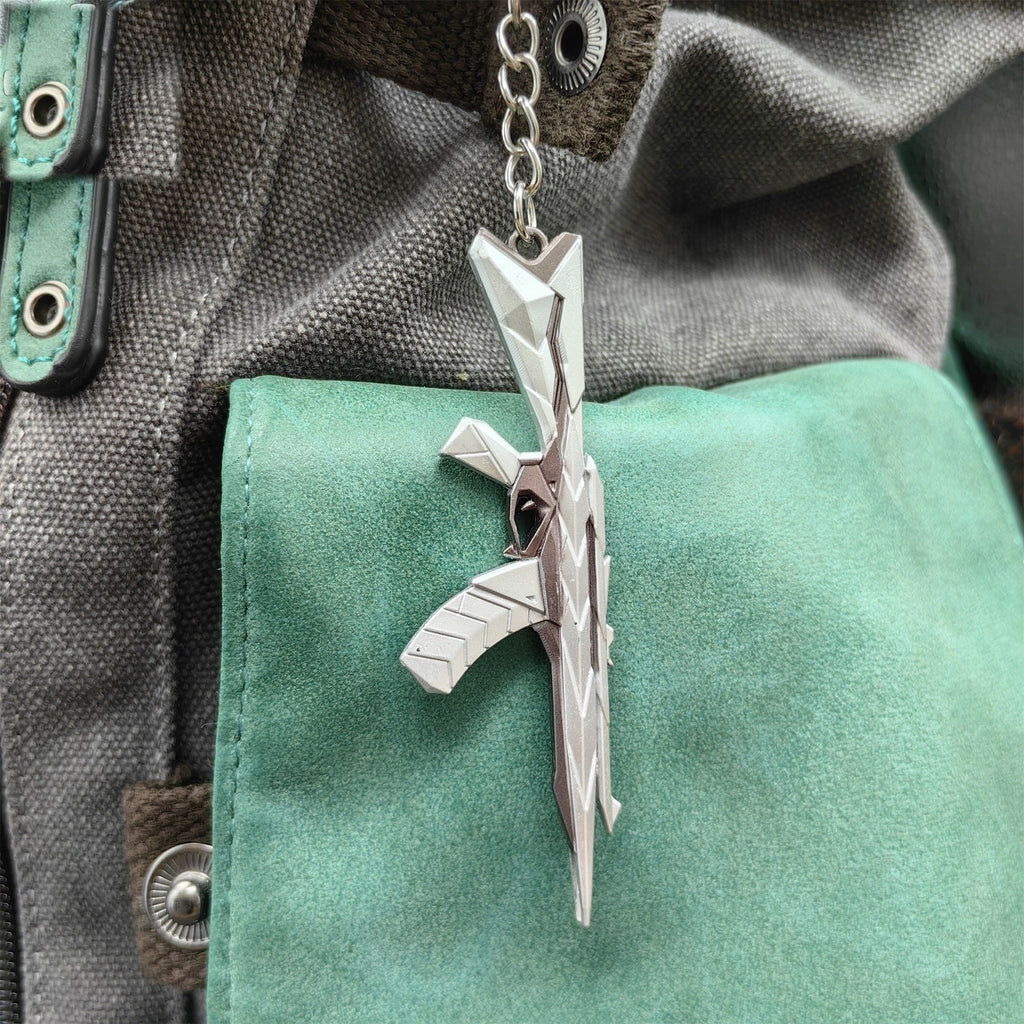 Metal Araxys Vandal Gun Tiny Keychain Pendant