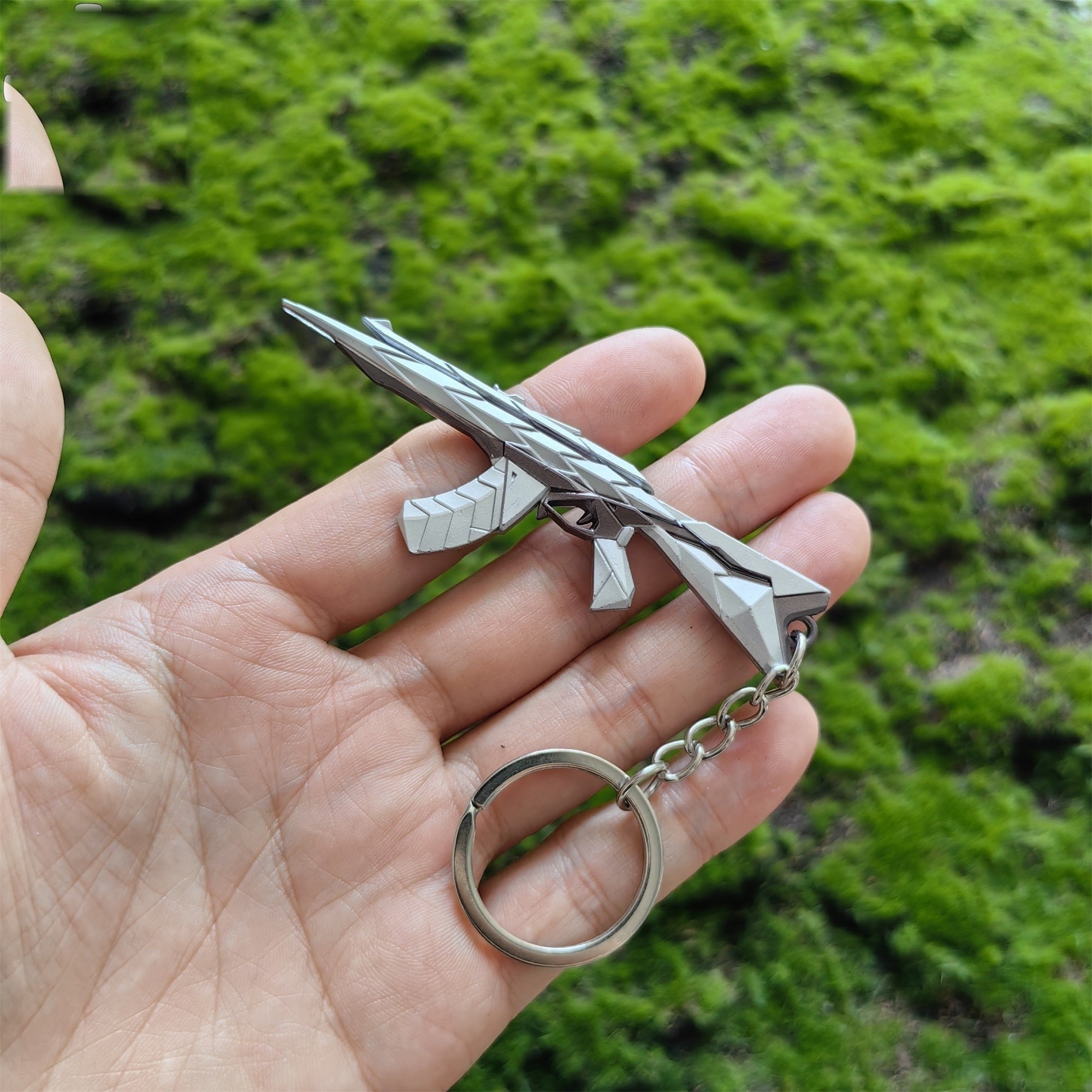 Metal Araxys Vandal Gun Tiny Keychain Pendant