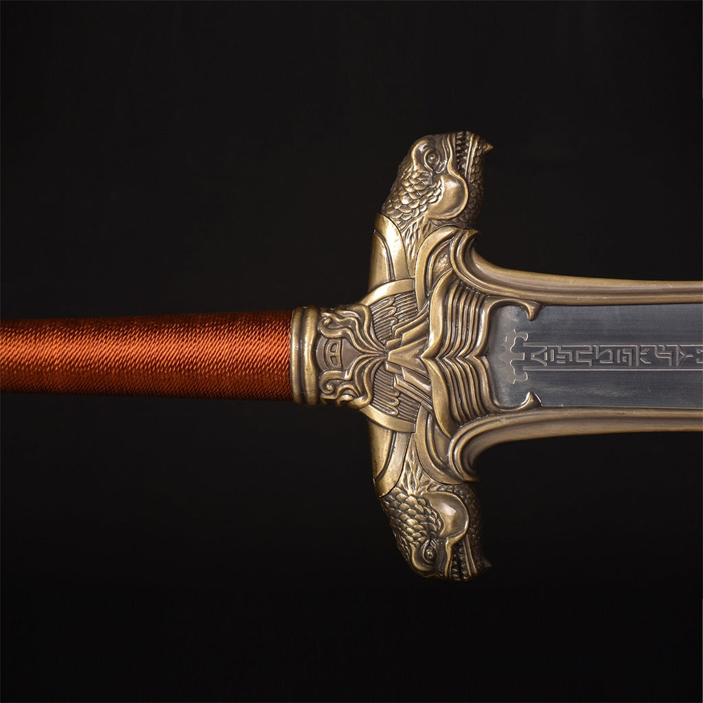 Atlantean Sword Life-Size Metal Replica Cosplay Prop