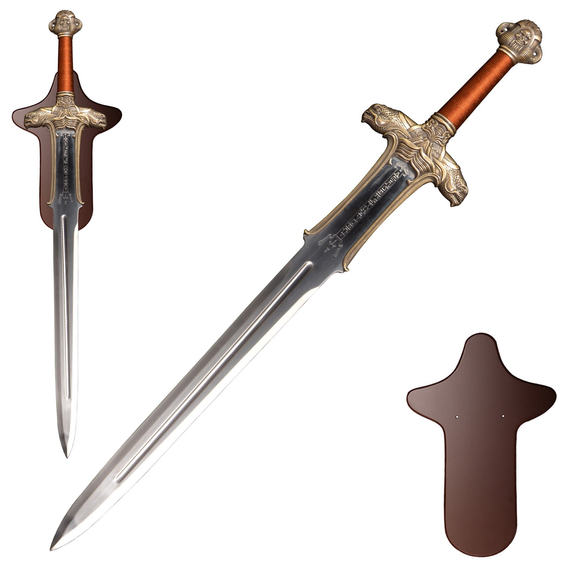 Atlantean Sword Life-Size Metal Replica Cosplay Prop