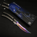 Balisong Trainer Black Market – Usinage CNC Haut de Gamme