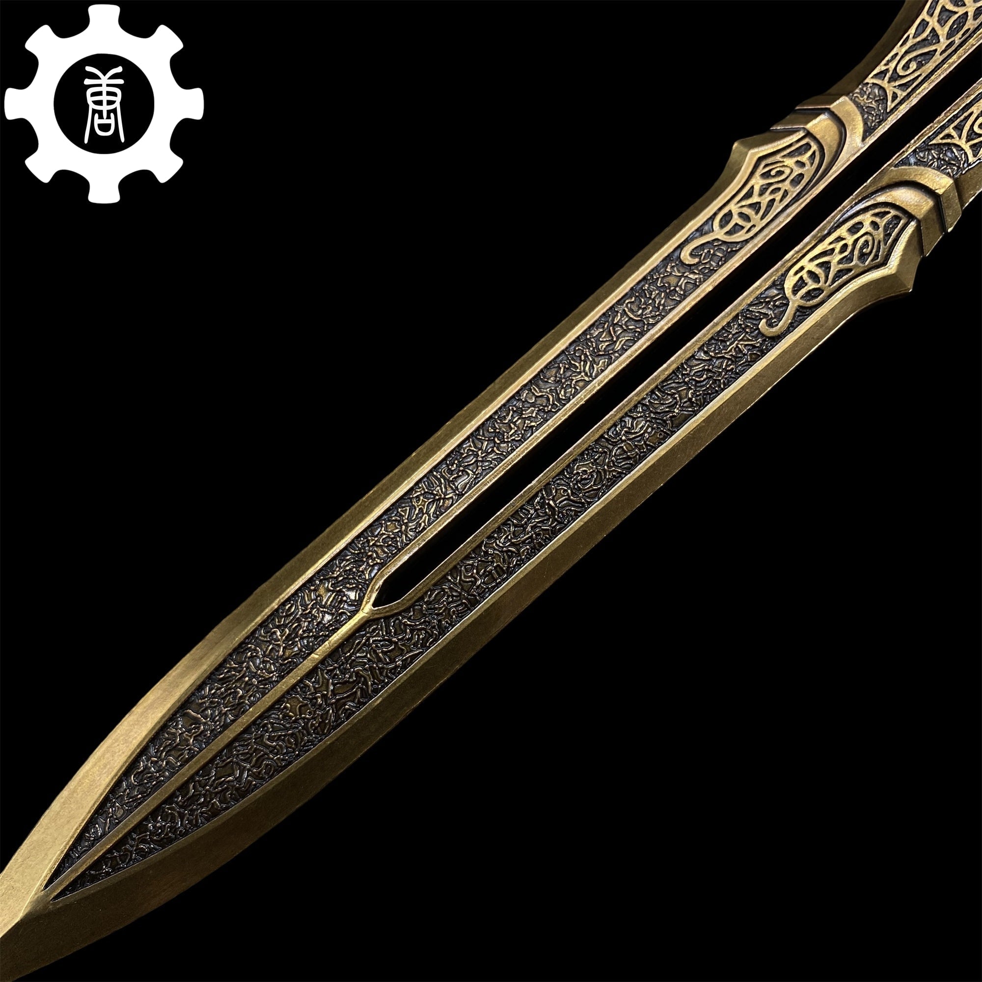 Blade Of Olympus Replica11.8" Metal Desk Display Art