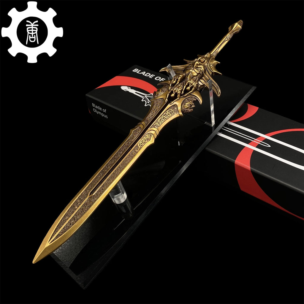 Blade Of Olympus Replica11.8" Metal Desk Display Art