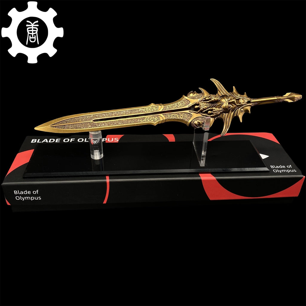 Blade Of Olympus Replica11.8" Metal Desk Display Art