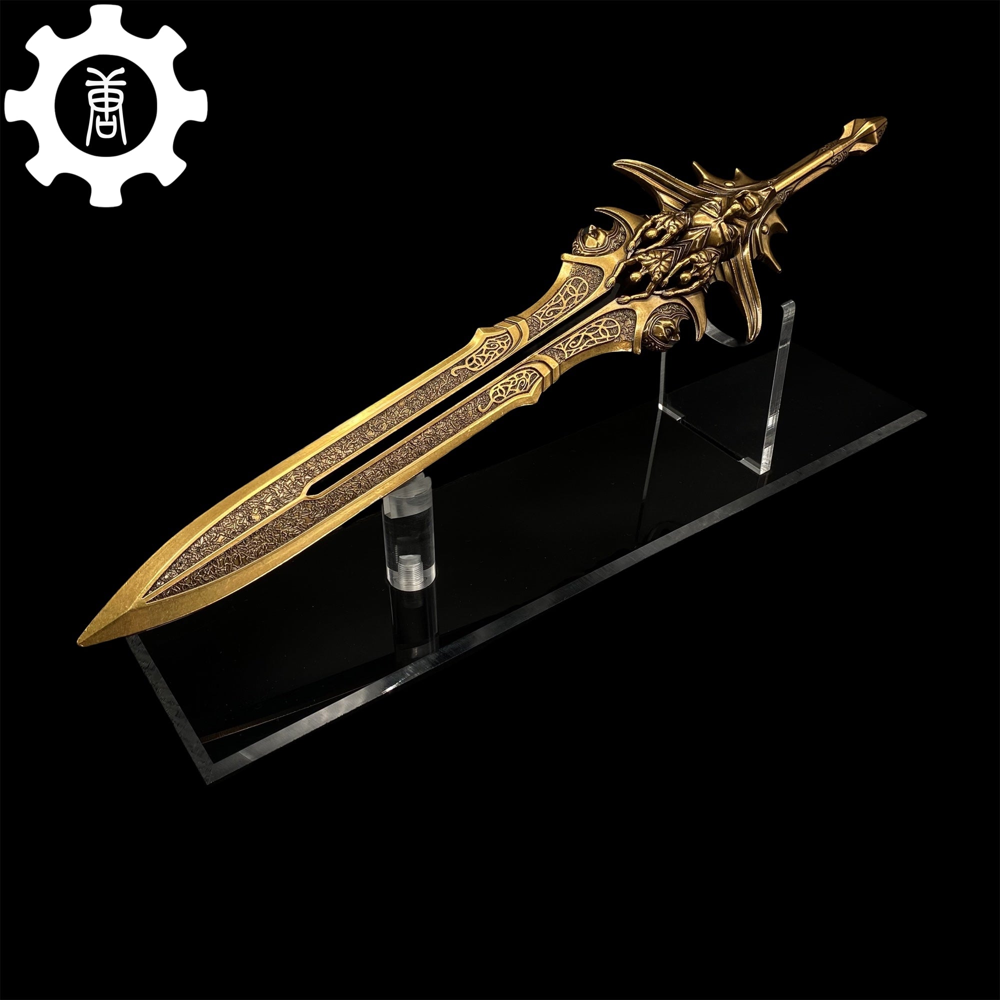 Blade Of Olympus Replica11.8" Metal Desk Display Art