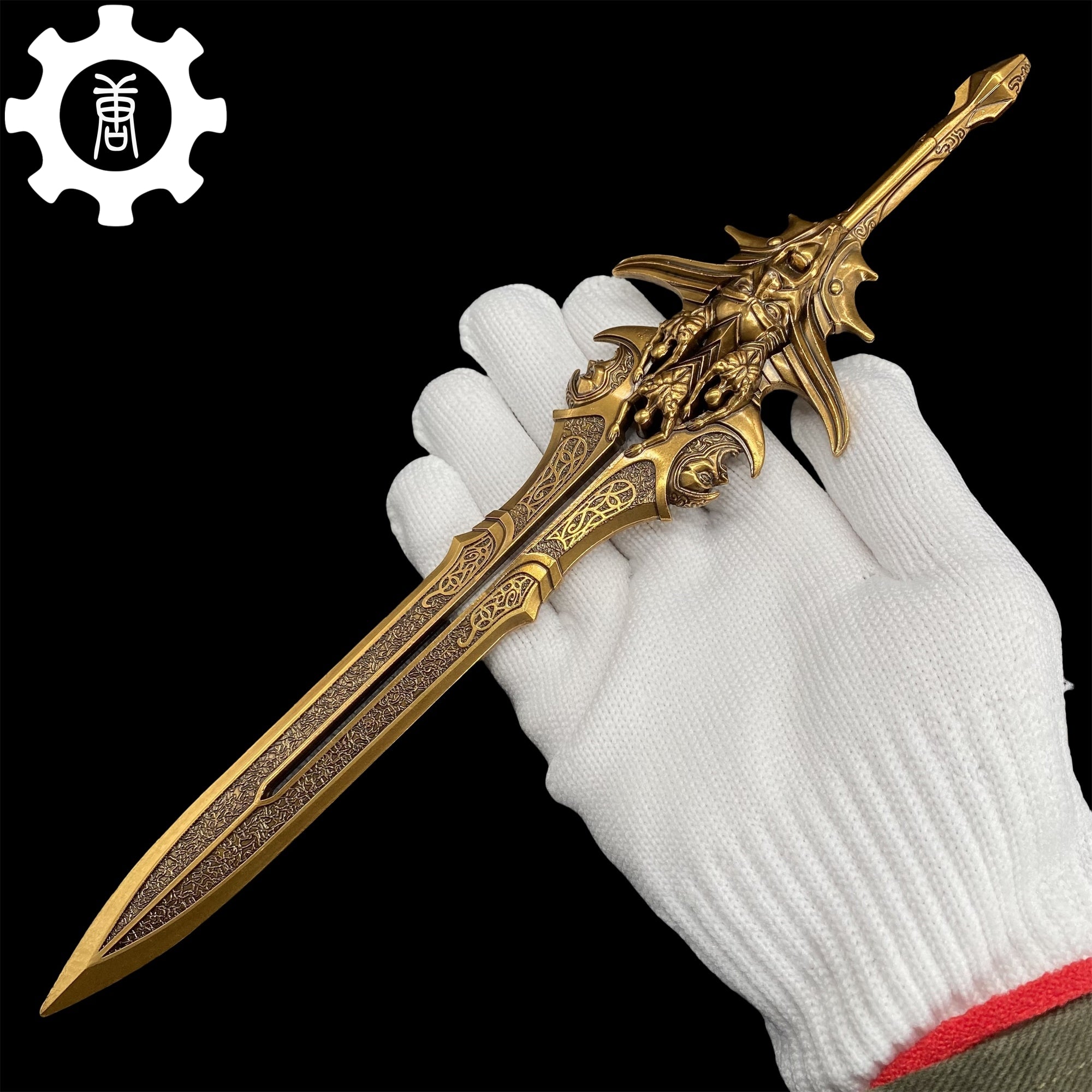 Blade Of Olympus Replica11.8" Metal Desk Display Art