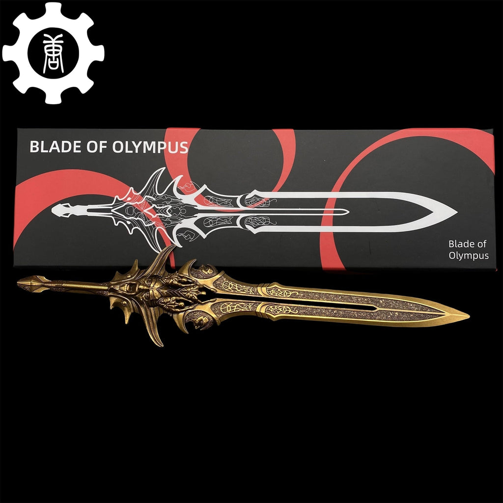 Blade Of Olympus Replica11.8" Metal Desk Display Art