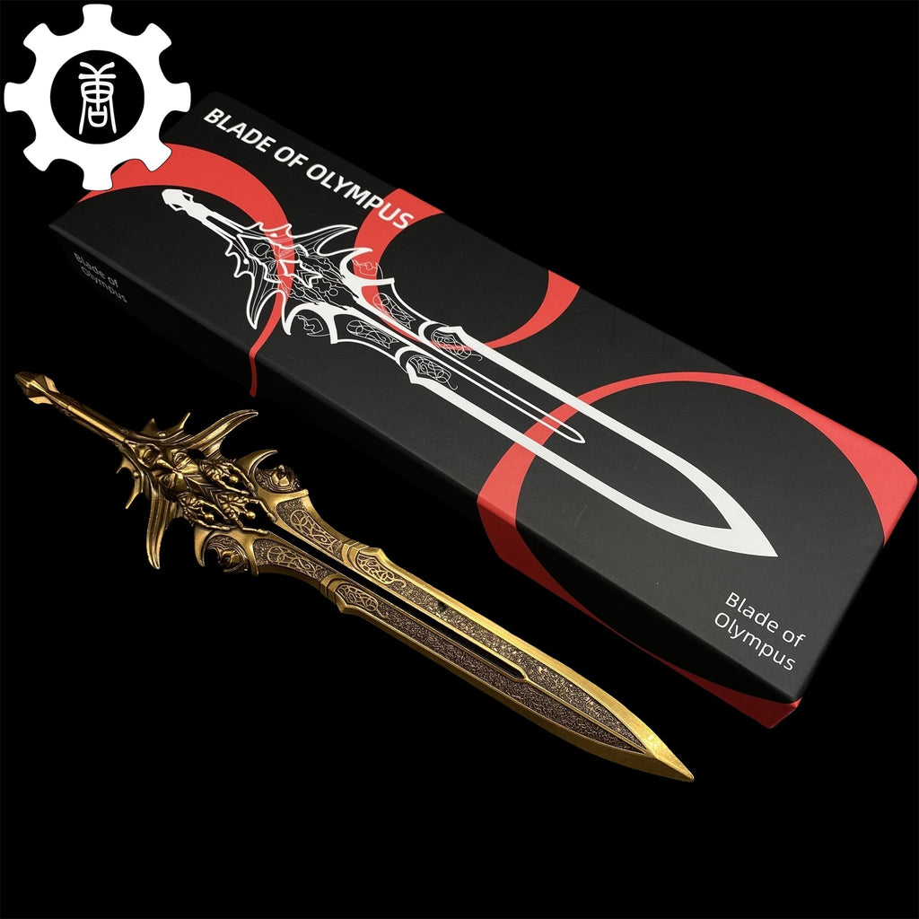 Blade Of Olympus Replica11.8" Metal Desk Display Art