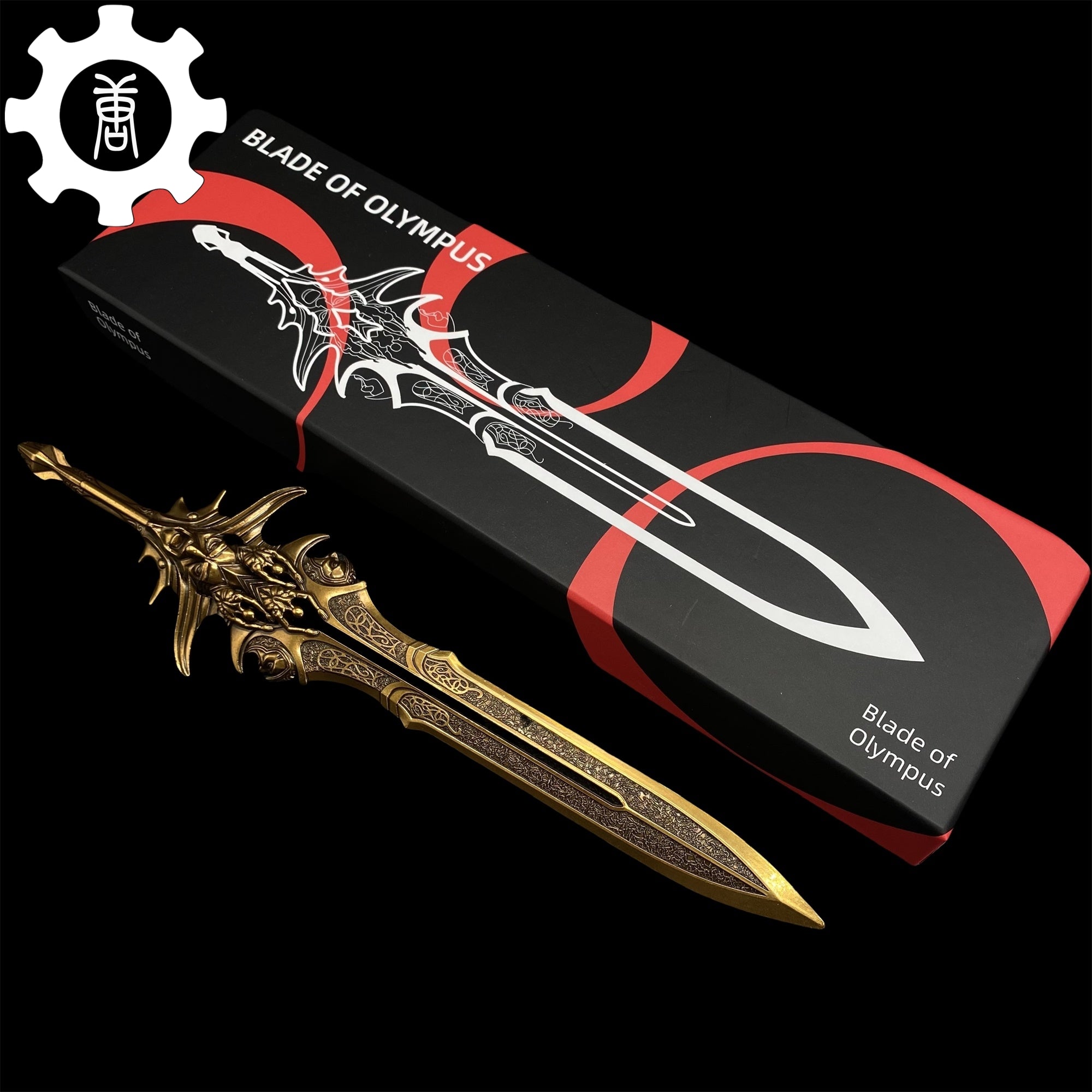 Blade Of Olympus Replica11.8" Metal Desk Display Art