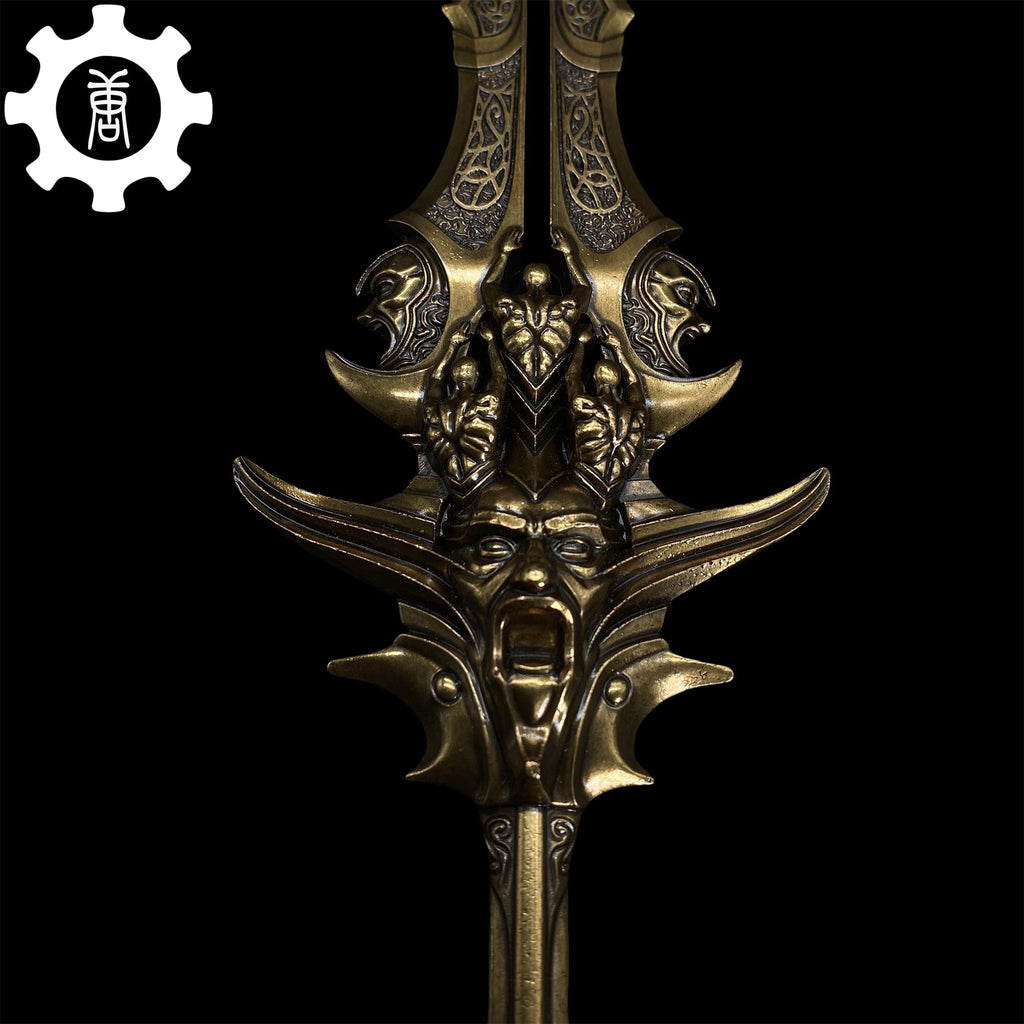 Blade Of Olympus Replica11.8" Metal Desk Display Art