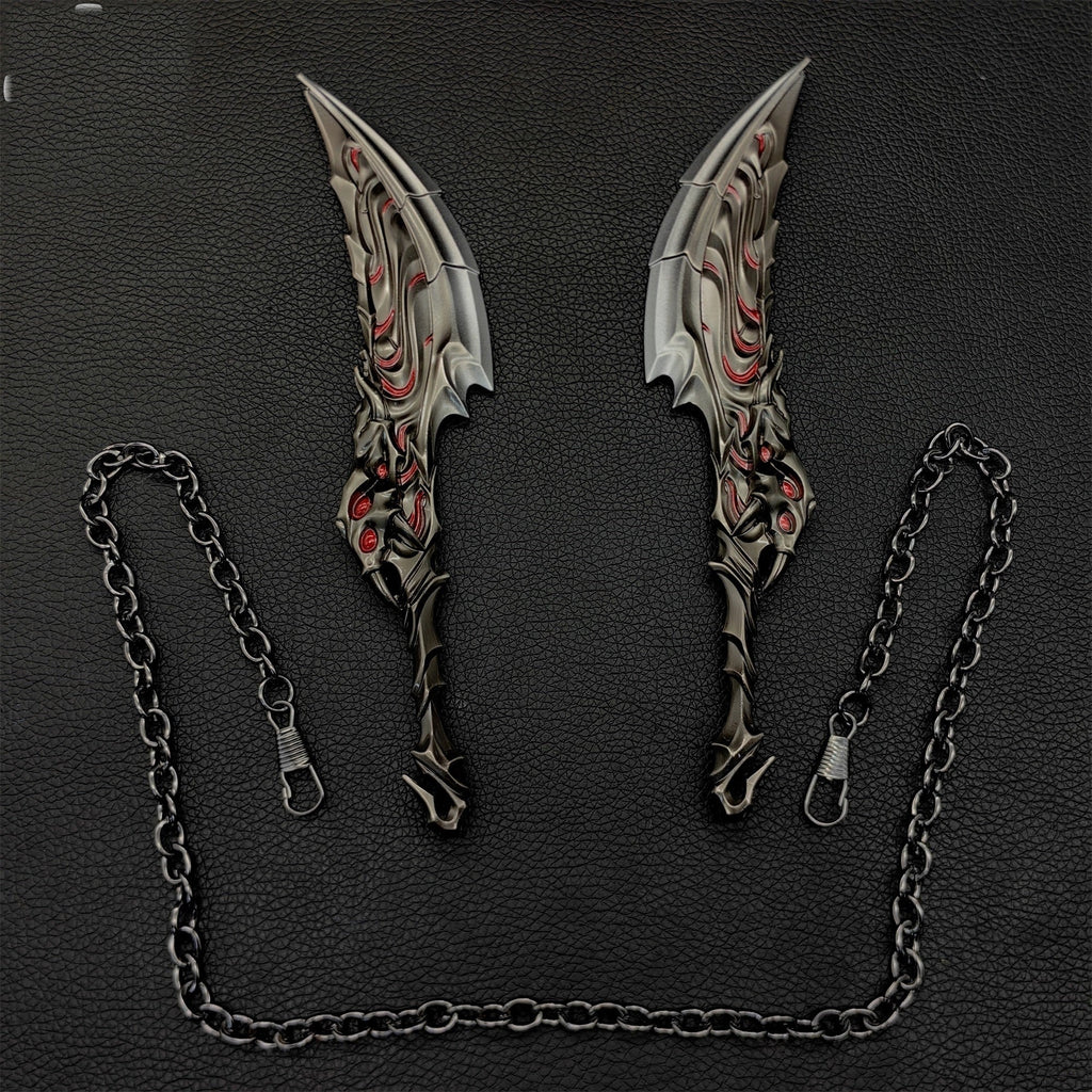 Blades Of Primordia Metal Game Prop 4 Colors