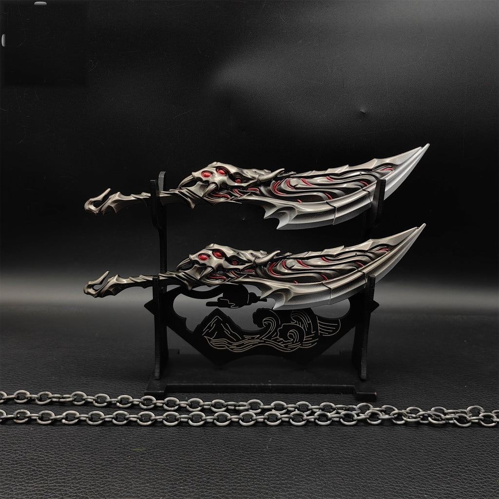 Blades Of Primordia Metal Game Prop 4 Colors
