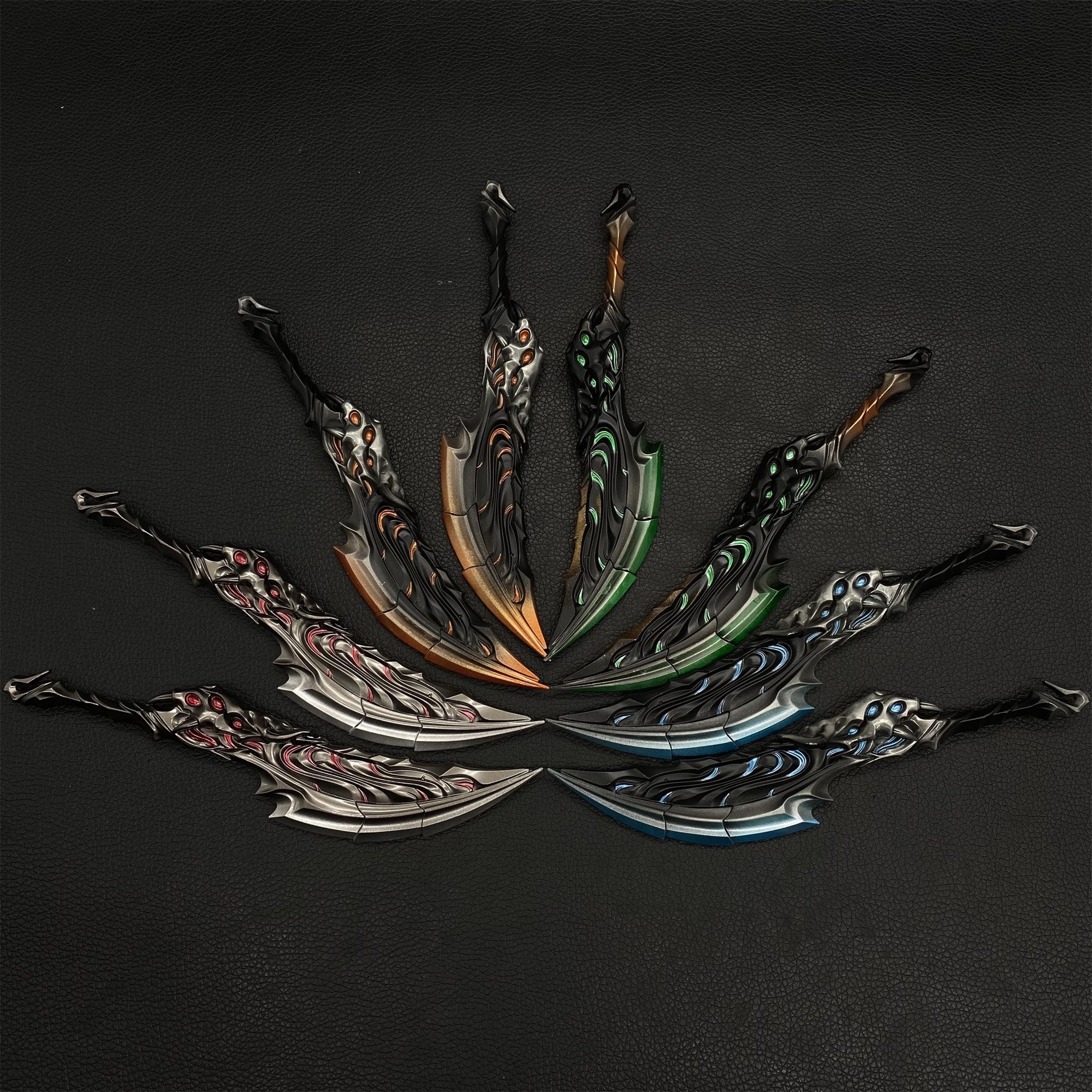 Blades Of Primordia Metal Game Prop 4 Colors